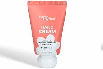 Hand Cream - Floral Garden for Dry & Rough Hand, Intense Moisturization Non Greasy, Fast Absorbing Enriched with Ceramides, Shea Butter, Cacao Seed Butter for Men & Women - 30gm