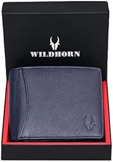 WildHorn RFID Protected Leather Wallet for Men