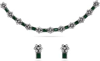 Oxidised Necklace Set Boho Stylish Jewellery Gift for Women & Girls