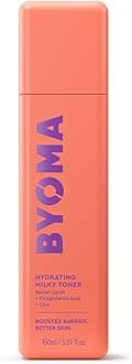 BYOMAHydrating Milky Toner - Dewy, Ultra Hydrating Toner for Face - Soothes Skin, Locks in Moisture, Reduces Redness - Barrier Repair - 5.07 fl oz