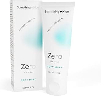 Zero Toothpaste - 10% Nano Hydroxyapatite Toothpaste Fluoride Free, Remineralizing, Enamel Repair and Natural Whitening, Suitable for Sensitive Teeth, Adults & Kids Oral Care, Mint, 4oz