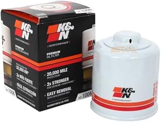 K&N HP-1008 Performance Wrench-Off Oil Filter