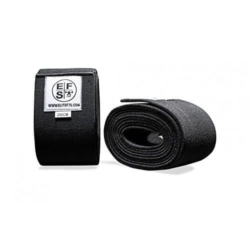 EliteFTS Super Heavy Knee Wrap - Pair - 200cm