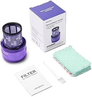 Filters for Dyson V11, Morpilot Replacement Filters for Dyson V11 V15 SV14 Absolute, Animal Cordless Vacuum Cleaner Compare to Part # DY-970013-02 [1 pack]