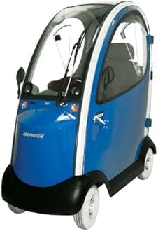 Shoprider Flagship Enclosed Scooter, Blue
