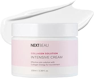 Collagen Solution Intensive Face Cream [3.52 Oz / 100g] Korean skincare Deep hydrating for Day Cream & Night Cream & Hydrating Cream & Moisturizing Facial Cream