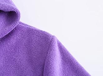 Boys Girls Bathrobe Soft Towel Hooded Robe Terry Cloth Cotton Bathrobe