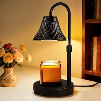 Adjustable Candle Warmer Lamp with Timer: Birthday Gifts for Women fits All Candle Jar Home Decor - Wax Warmer for Scented Wax Gifts for Women