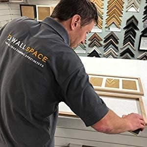 Wall Space 16x12 Oak Frame | Light Oak 16x12 inch Picture Frame | 16 x 12 inch Oak Photo Frame | SOLID OAK 12 x 16 Picture Frames | Wooden 12x16 Picture Frame made from SOLID WOOD with REAL GLASS