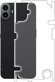 AtOdds - Compatible For CMF Phone 1 - Full Body Unbreakable 4 layer Transparent Hydrogel Membrane (NOT GLASS) Back Screen Guard Protector (Scratchproof/Self Healing)(Matte)