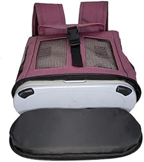 O2TOTES Ultra Lightweight Backpack For Inogen One G3 Unit (Patented Design) (Burgundy)