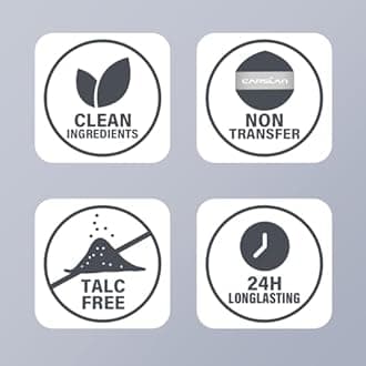 CARSLAN 2.0 Black Magnet Soft Focus Make Up Powder, Waterproof Loose Setting Powder, 24H Longlasting, Oil Control, Talc-Free Face Powder, 03 Translucent For Sensitive Skin, 0.28Oz