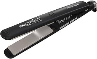 Ikonic Professional Pro Straight Hair Straightener, Black