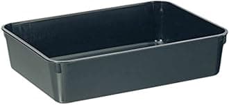 Stewart 2332005 Gravel Tray (Without Holes), 22 cm-Black, Size 5-22 Centimeters