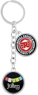 Stainless Steel Car Keychain - Universal Keychain for Car, Bike, Home, Office | Durable Birthday Gift for Friends, Men, Women | Metal Keyring