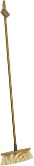 20-306 Bamboo Indoor Sweeping Brush Broom, Natural, 128cm
