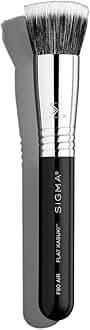 f80 air flat kabuki. professional face & eyes makeup brushes, cruelty-free & vegan, water-proof & soft synthetic fibers