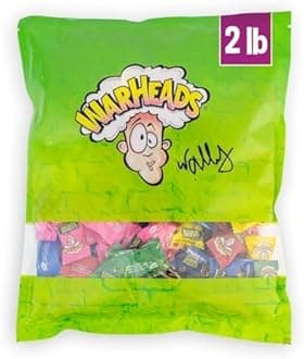 Extreme Sour Hard Candy - Sour Apple, Black Cherry, Blue Raspberry, Lemon & Watermelon Flavors, Great For Parades - 2 lb. Bulk Bag