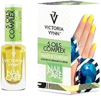 VICTORIA VYNN Nail Oil Care, 9ml - 5 Oils Complex for Nails & Cuticles - Natural Nourishment and Regeneration - Macadamia, Argan, Sweet Almond, Avocado, Jojoba