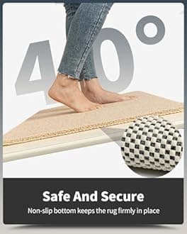 Non-Slip Bathtub Mat, 24x35 Inch, Shower Mats for Bath Tub, PVC Loofah Bathroom Mats for Wet Areas, Quick Drying