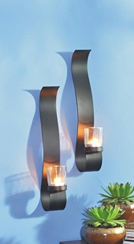 Wall candle holders set of 2