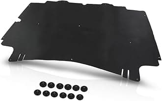 LQI Hood Insulation Pad 1/2" with Clips Compatible with Dodge Ram 1500 2002-2008/Fit Dodge Ram 2500 3500 2003-2009 Black