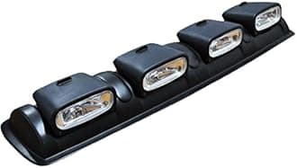 UNIVERSAL 4X4 ROOF TOP BAR DRIVING POD LIGHTS LENS OFFROAD FOG SPOT HEAD LAMPS