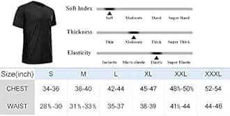 MCPORO Workout Shirts for Men Short Sleeve Quick Dry Athletic Gym Active T Shirt Moisture Wicking