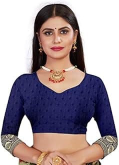 Sugathari Women Banarasi Sari Pure Kanjivaram Silk Saree Soft New Ladies 2023 Design Wear Pattu Sarees Latest Cotton Party Sari Collections with Blouse Piece for Wedding Sadi (PARI S-1