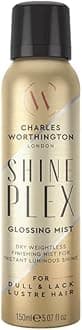 Charles Worthington ShinePlex Glossing Mist, Hair Shine Spray for Frizzy Hair, Weightless Finishing Spray to Boost Shine, Salon Smoothing Treatment for Women, Nourishing Hair Shine Mist, 150ml