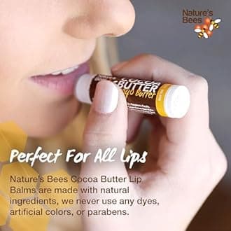 Nature E2 80 99s Bees 24 Pack Natureâ€s Bees Cocoa Butter Lip Balm Tubes Moisturizer All Natural Chap Treatment