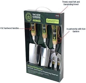 Spear & Jackson and Kew Gardens 3056KEW Stainless Steel Gift Set (3-Piece)