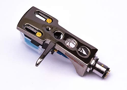 Titanium plated Headshell, cartridge, needle for Sharp RP-3636, RP-5200H, RP-7205, RP-1000, RP-1414, RP-4705, RP-7100, RP-9100, RP-9705, RP-7705, MADE IN ENGLAND