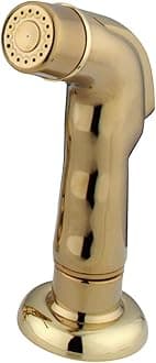 Gourmetier KBS792SP Kitchen Faucet Sprayer, Polished Brass