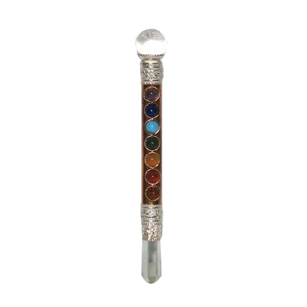 AzureGreen Copper 7 Chakra Healing Wand