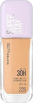 New York Super Stay Lumi Matte Liquid Foundation, 30 HR Long Lasting yet Lightweight, 228, 35ml