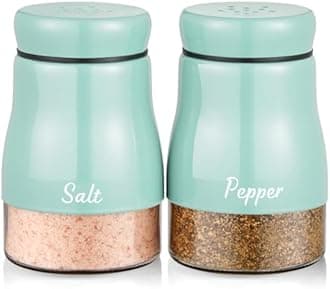 Turquoise Salt and Pepper Shakers Set