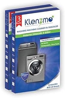 Klenzmo Washing Machine Cleaner & Descaling Powder 180g 3 pouch (Pack of 2)