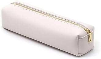 PU Pencil Pen Case Portable Stationery Bag Big Capacity Pencil Pouch Cosmetic Organizer Bag for Adult