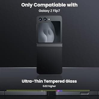 WSKEN for Z Flip 7 Camera Lens Protector Case Cover - Ultra HD Anti-Reflective Tempered Metal Glass Anti Scratch Rear Camera Screen Protector Film for Samsung Galaxy Z Flip 7 5G Accessories,Colorful