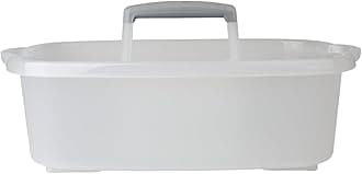 Casabella Storage Caddy with Handle, Clear, 1.5 Gallon, 1.5-Gallon