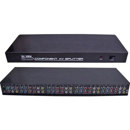 RF Link AVS-18 8-Port AV Splitter with Component and Composite