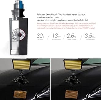 TAISK Car Dent Repair Hotbox Repair Paintless Dent Removal Tools, Automotive Dent Repair Tool Magnetic Induction Heater, Dent Repair Paintless Dent Puller Set for Car Hail Damage & Door Dings Repair