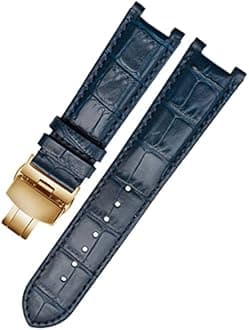 Genuine Leather Watchband For GC 22 * 13mm 20 * 11mm Notched Strap Withstainless Steel Butterfly Buckle Men And Women Watch Belt