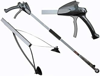 ArcMate EZ Reacher PRO Outdoor Suction Cup Reacher with Locking Grip and Handle, Collapsible with Slip Joint, Indoor Commercial and Outdoor Use, 4.5" Wide Jaw, 8lb.