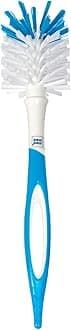 Mee Mee Easy Grip Bottle and Nipple Cleaning Brush, Blue