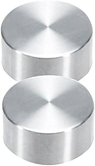 Brieftons Glass Bottles's Lids, Pack of 2 Stainless Steel Caps, Compatible ONLY with Brieftons Glass Bottles