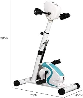 Home Electric Rehabilitation Exercise Bike, Pedal Exerciser Electric Rehabilitation Machine Rehabilitation Training Equipment with LCD Display, for Elderly/Disabled