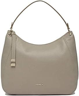 Women's Hobo Shoulder bag, Leather - Sabbia