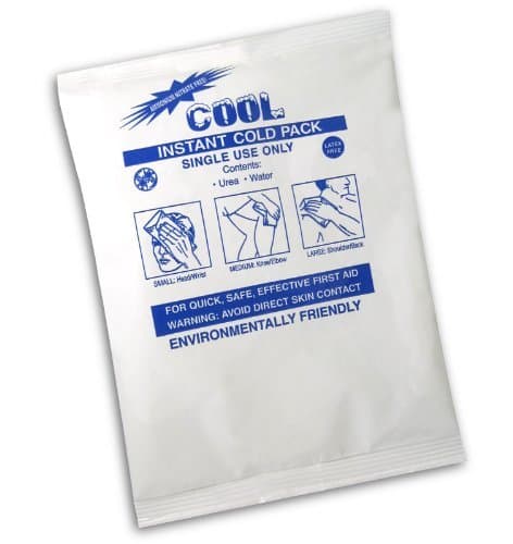 Cool Instant Cold Pack, Medium Size: 5" x 7" - 12/Case